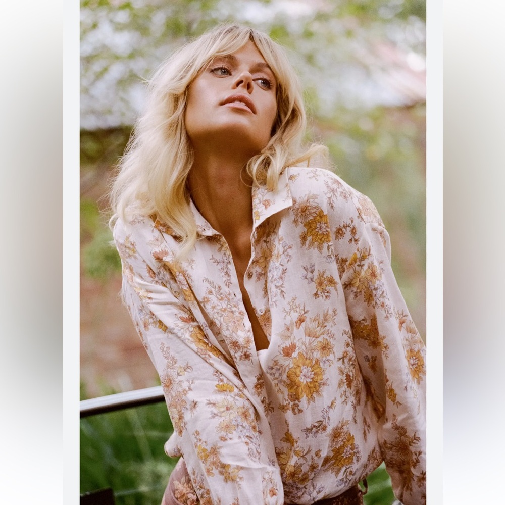 Spell Floral Print Women's Top